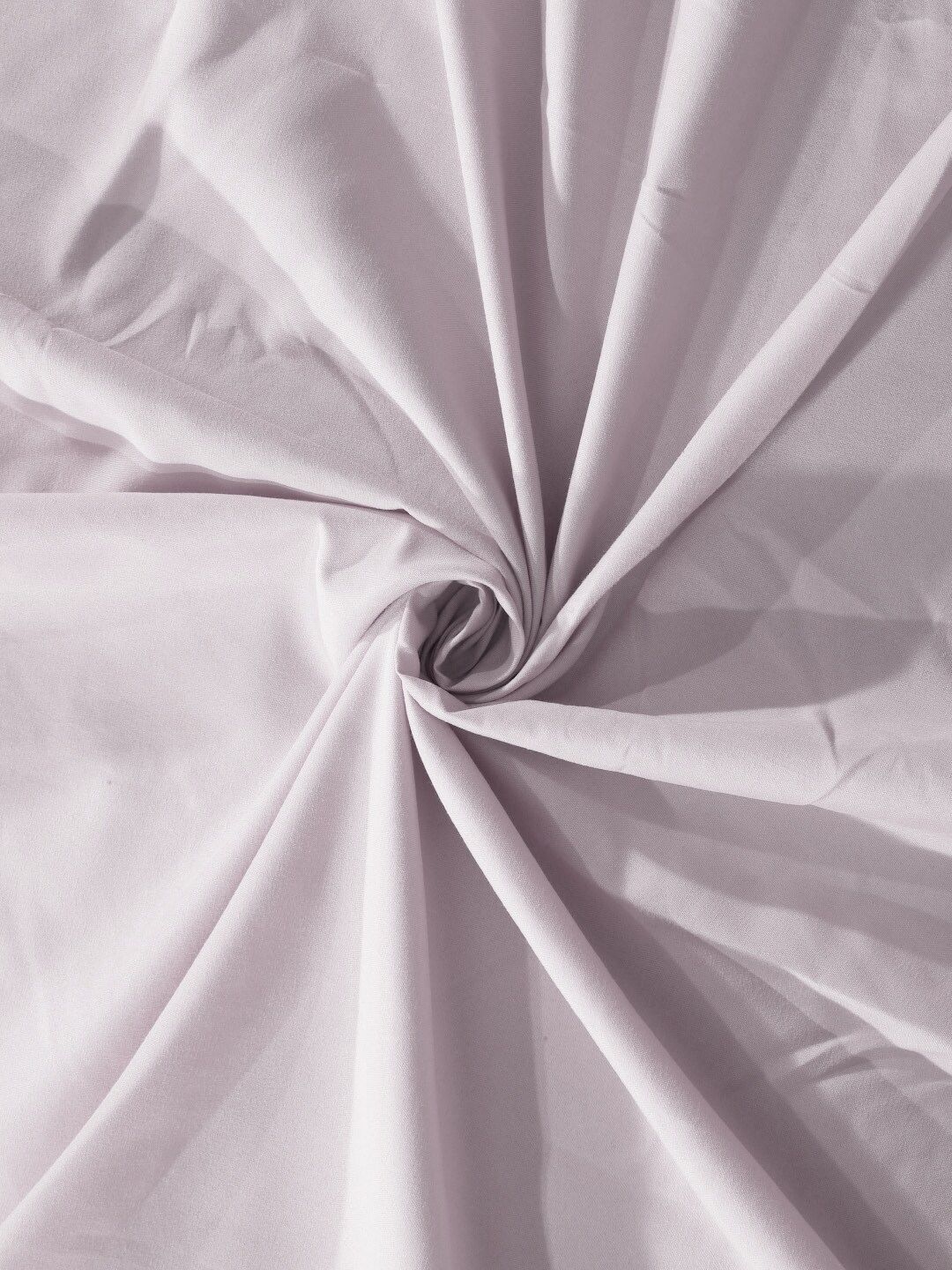 KLOTTHE Beige Polycotton 300 TC King Bedsheet with 2 Pillow Covers-98 x 89 inches