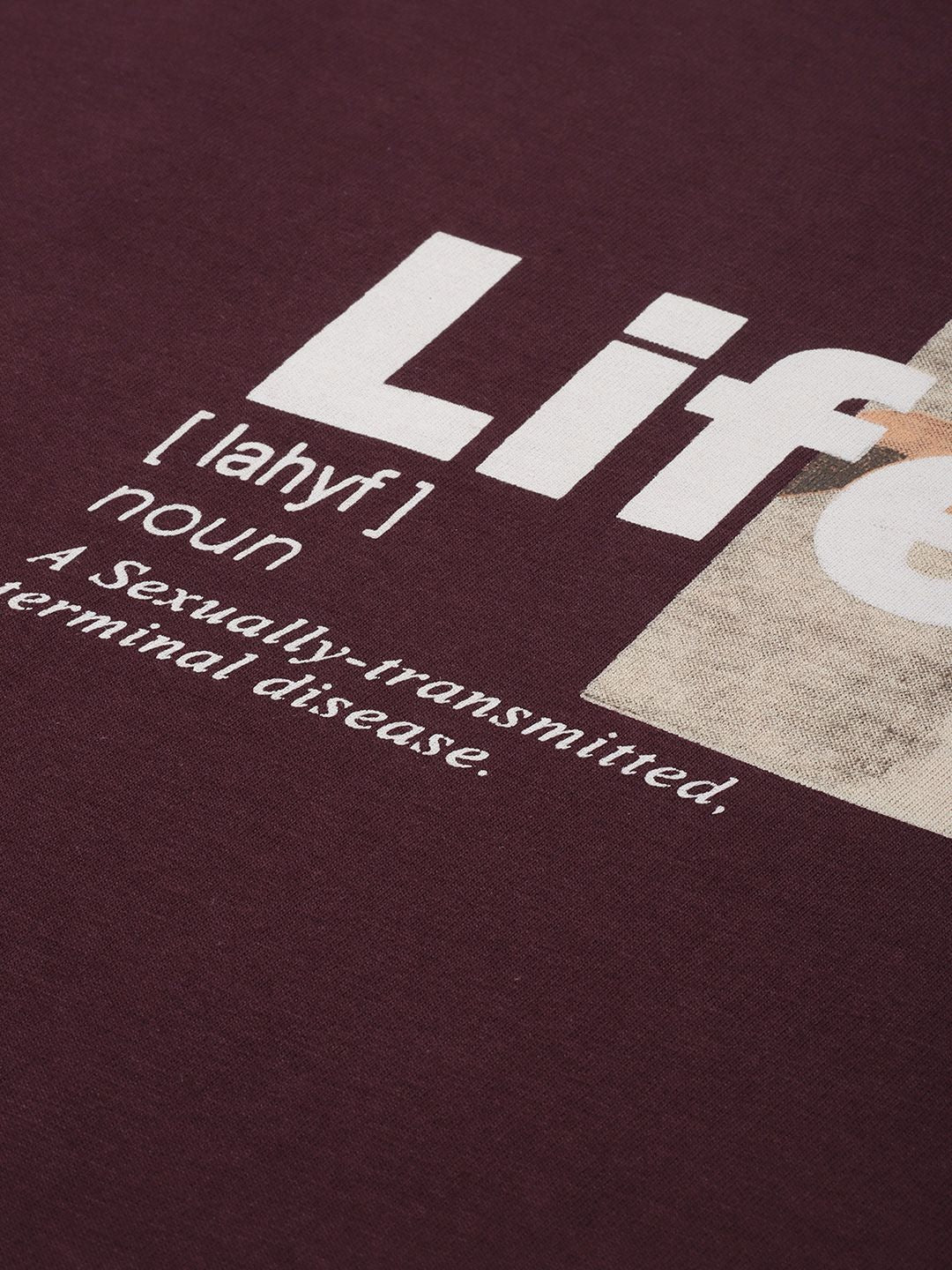 Difference of Opinion Men Printed Pure Cotton Oversized T-shirt