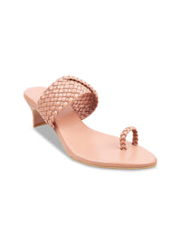 Metro Pink Kitten Sandals