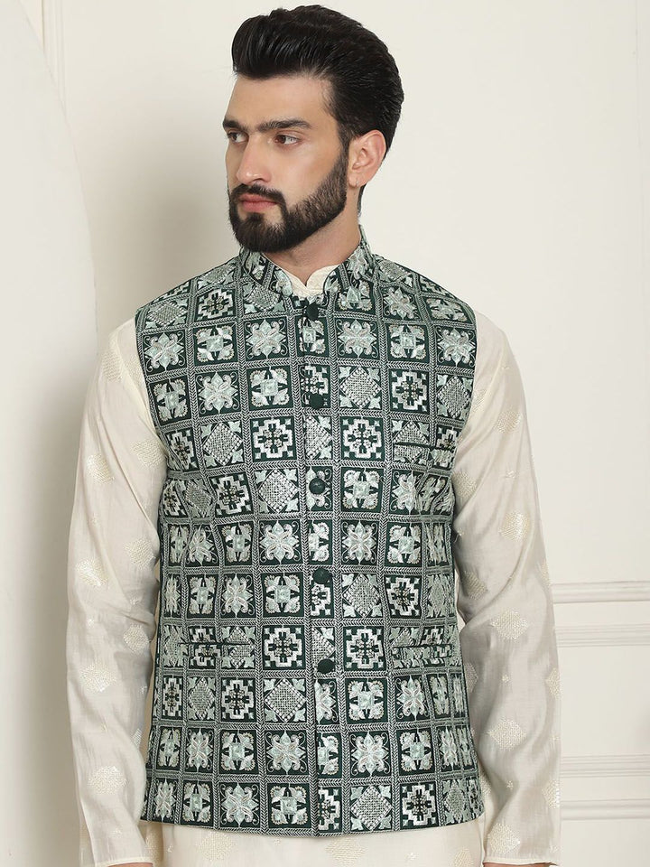 Jaket Nehru Sulam Premium SOJANYA