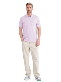 RARE RABBIT Men Solid Polo Collar Cotton T-shirt