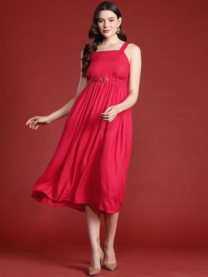 all about you Fit & Flare Midi Dress