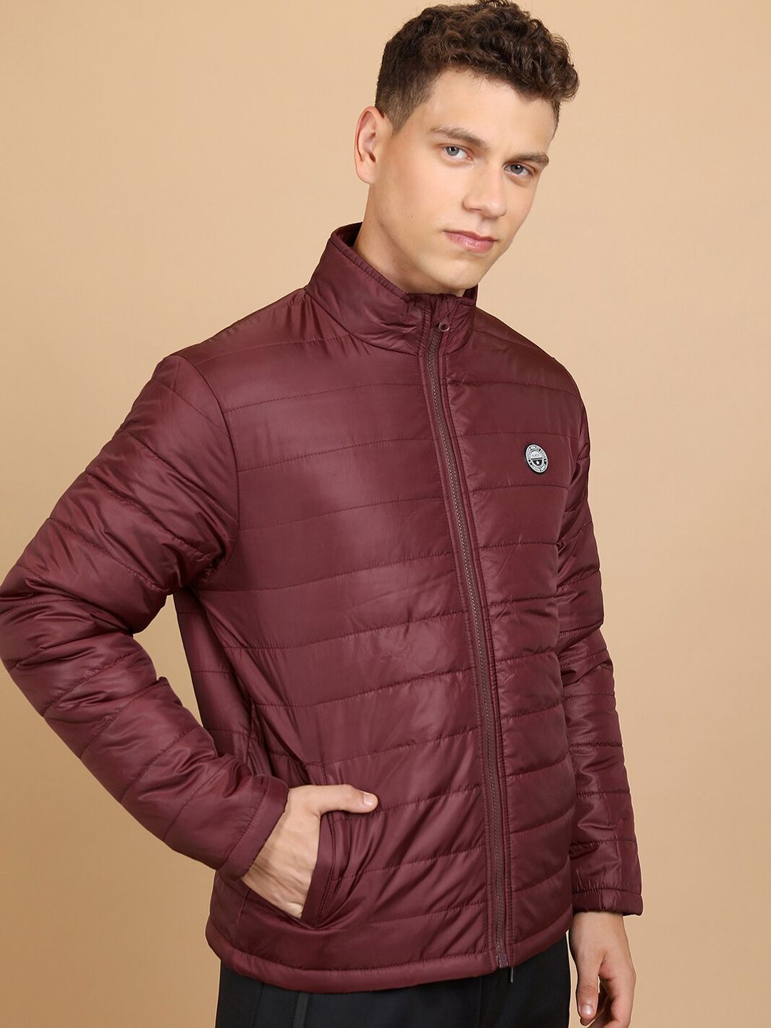 HIGHLANDER High Neck Long Sleeves Puffer Jacket