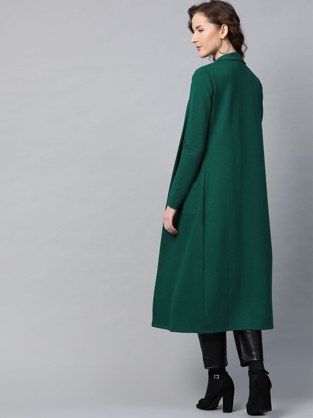SASSAFRAS Open Front Longline Shrug