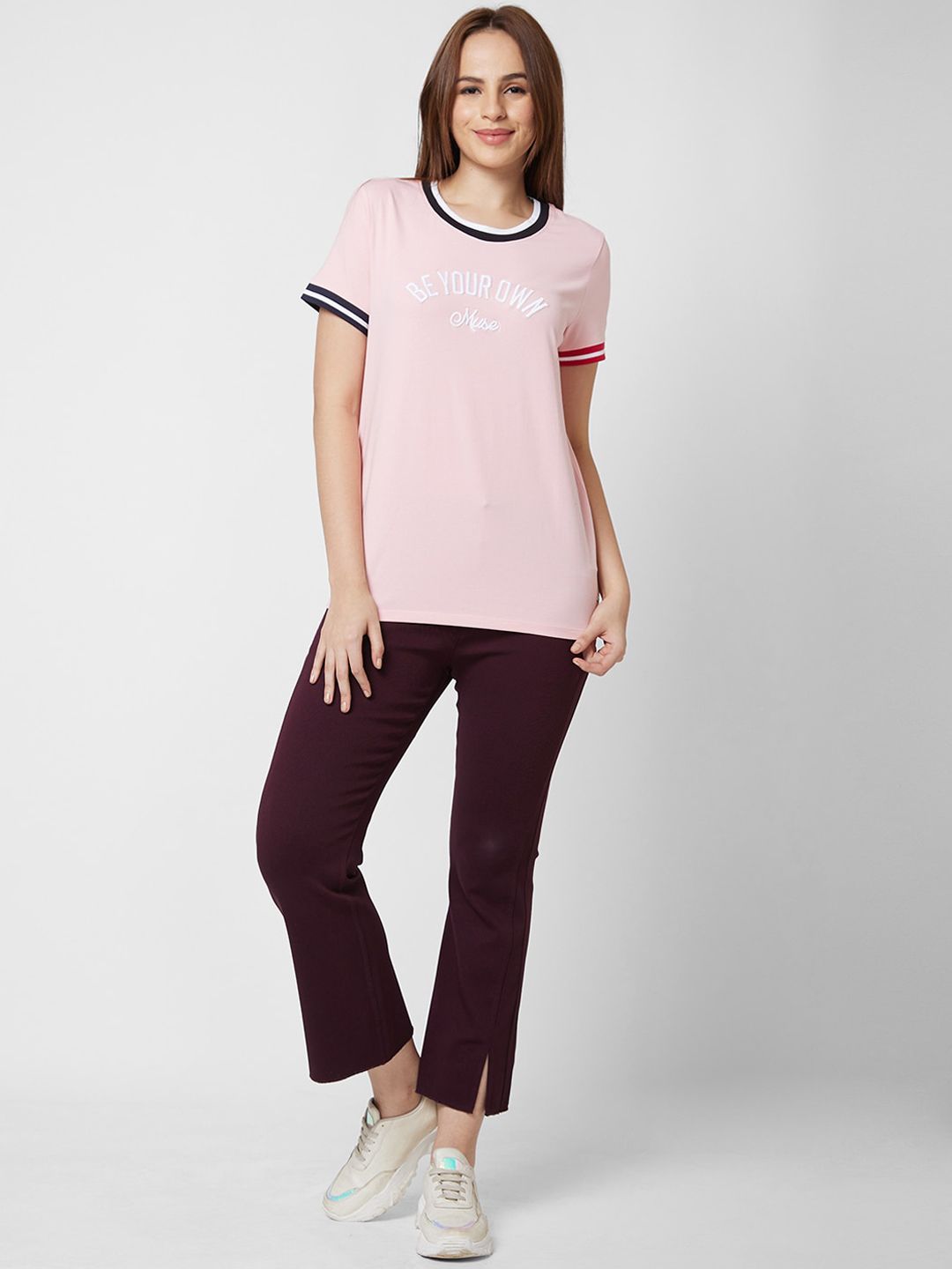 SPYKAR Women Mid-Rise Track Pants