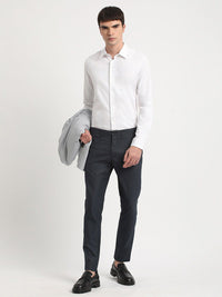 THE BEAR HOUSE Twill Slim Fit Pure Cotton Formal Shirt