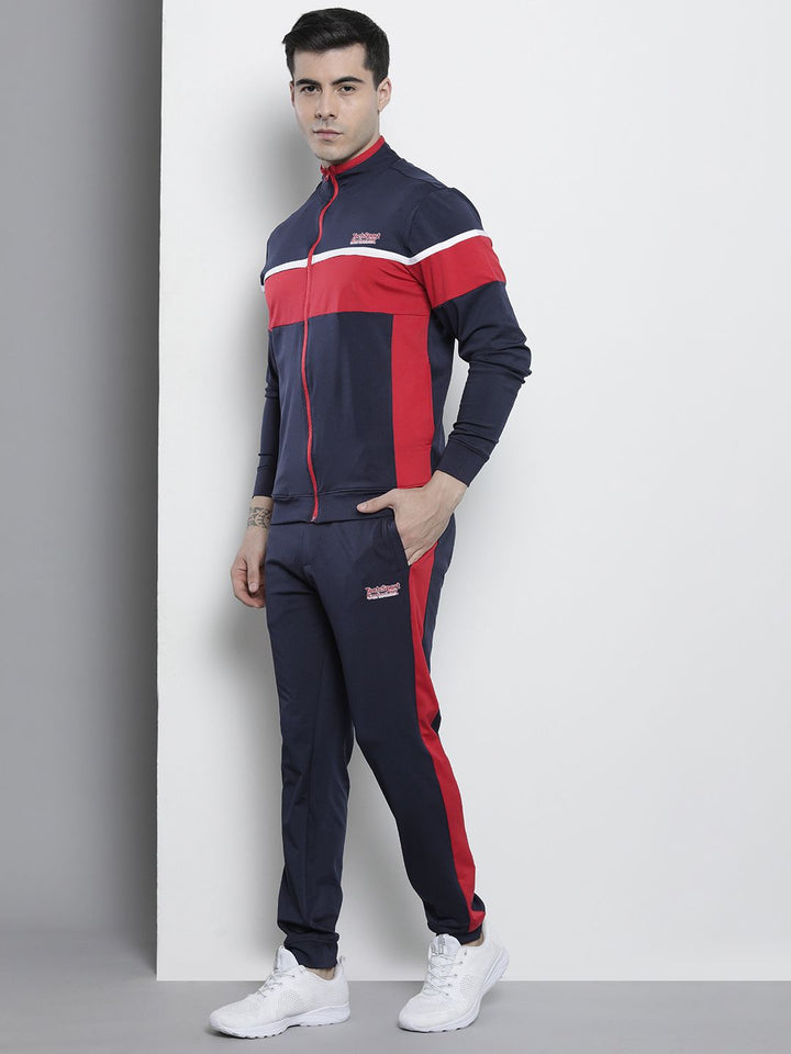 The Indian Garage Co Men Colourblocked Tracksuit