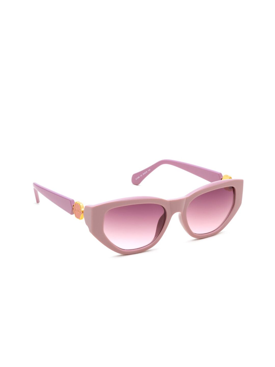 IRUS by IDEE Women Oval Sunglasses with UV Protected Lens IRS1349C4SG