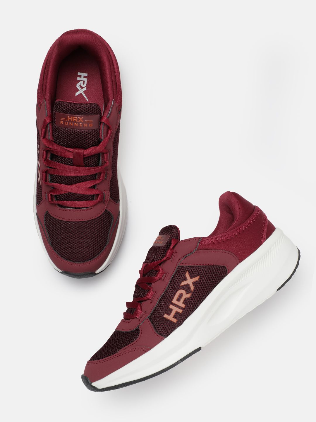 HRX by Hrithik Roshan Women Woven Design Running Shoes
