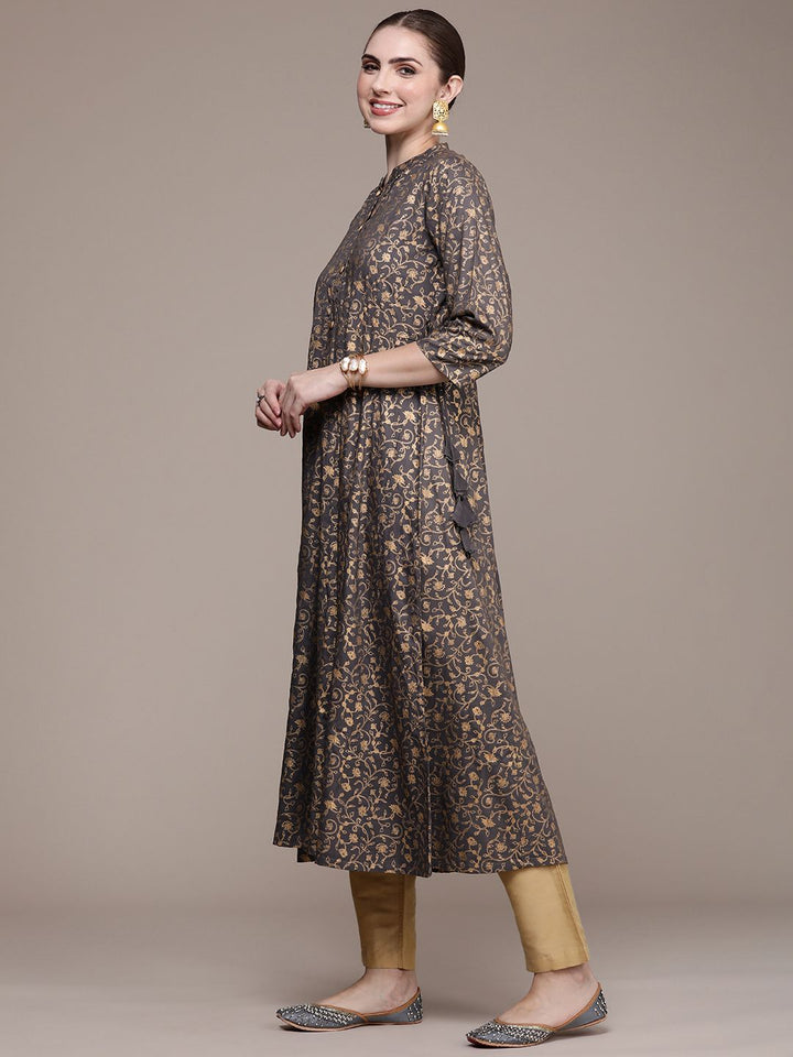 Anouk Women Ethnic Motifs Printed Anarkali Kurta