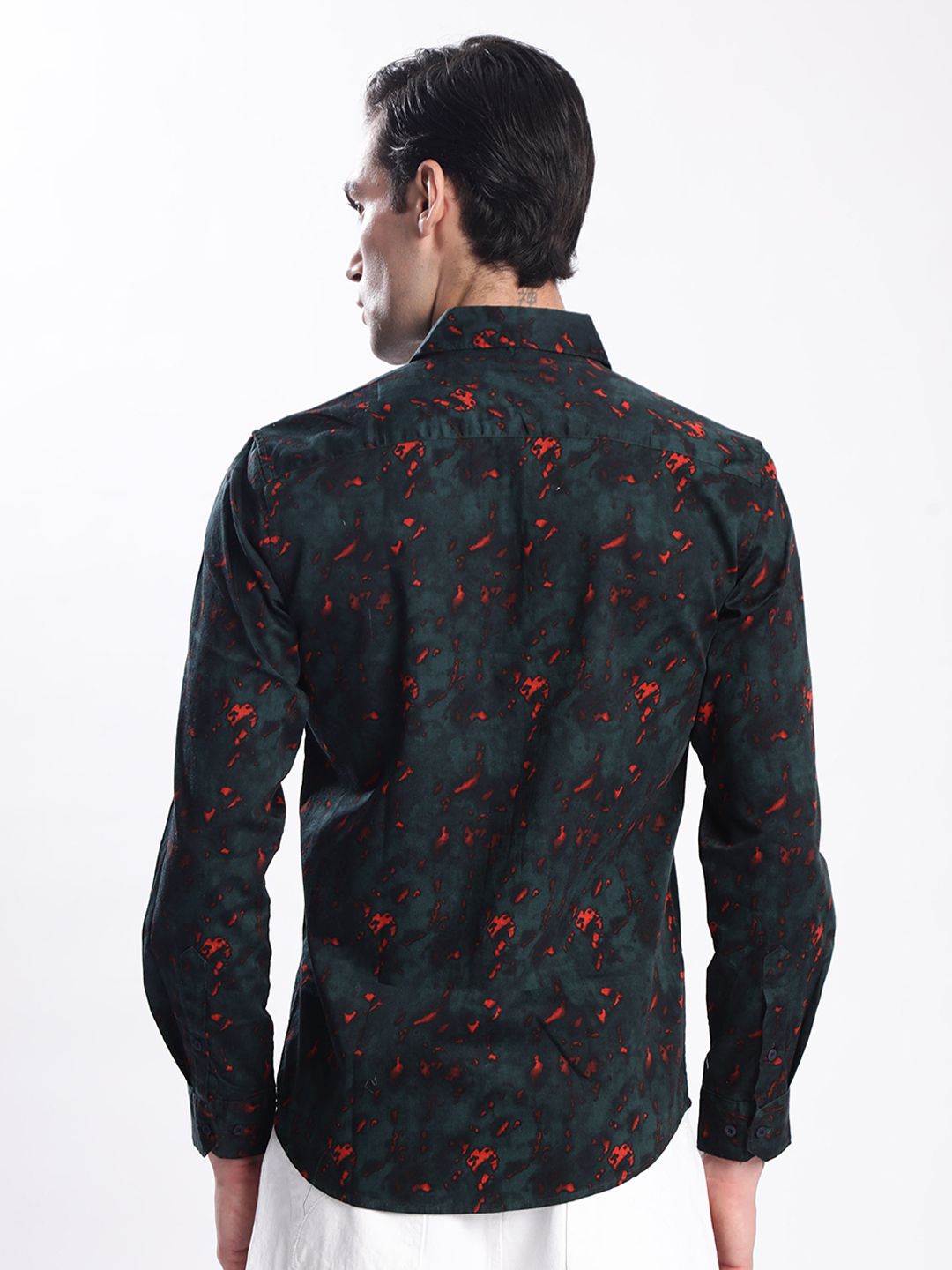 Bene Kleed Men Slim Fit Printed Casual Shirt