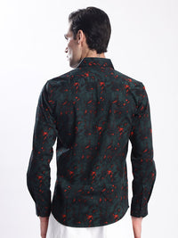 Bene Kleed Men Slim Fit Printed Casual Shirt