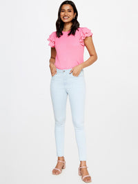 AND Women Skinny Fit Mid-Rise Jeans