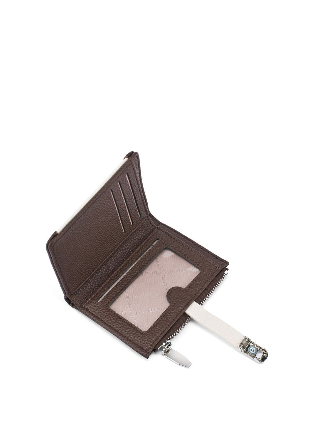 Lino Perros Women Two Fold Wallet with SD Card Holder