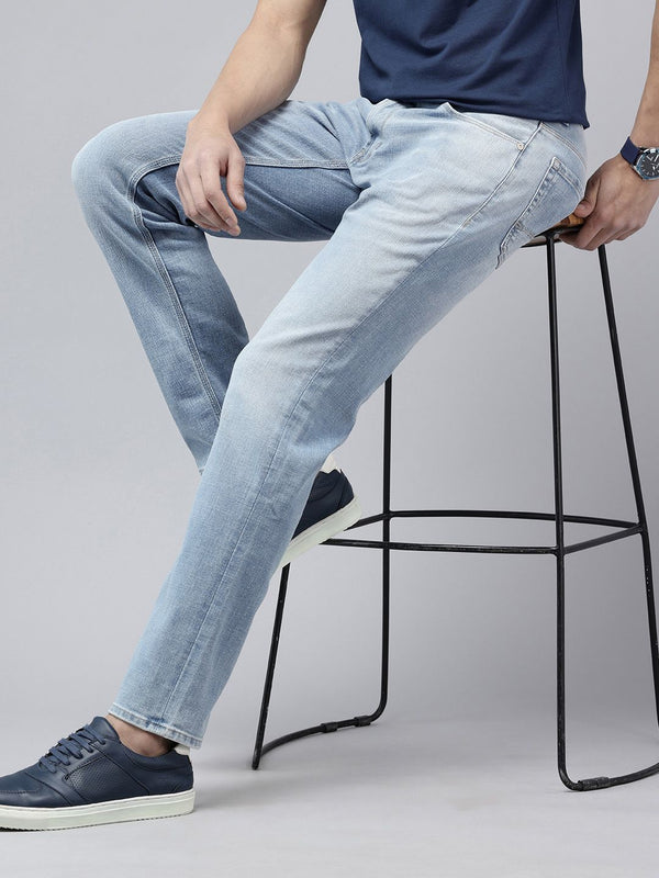 SPYKAR Men Rover Fit Light Fade Stretchable Jeans