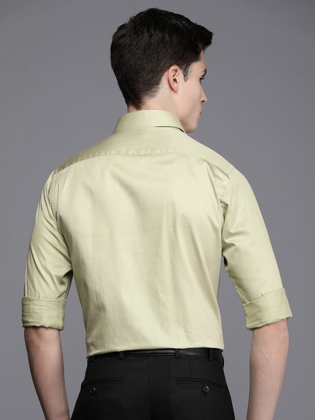 Raymond Pure Cotton Slim Fit Opaque Formal Shirt