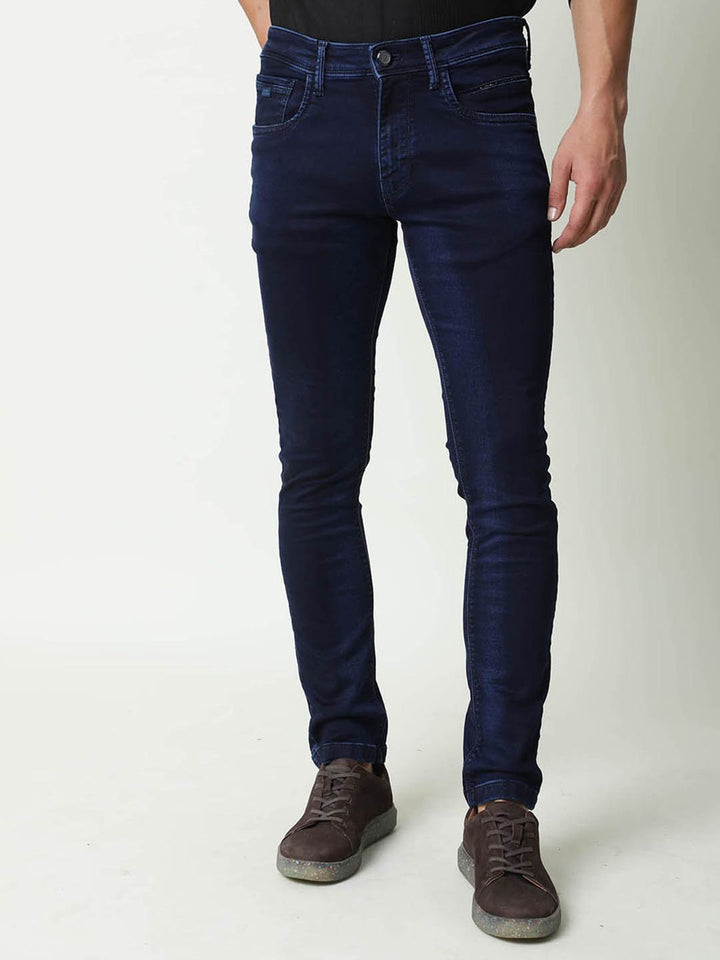 RARE RABBIT Men Dobe Slim Fit Stretchable Jeans