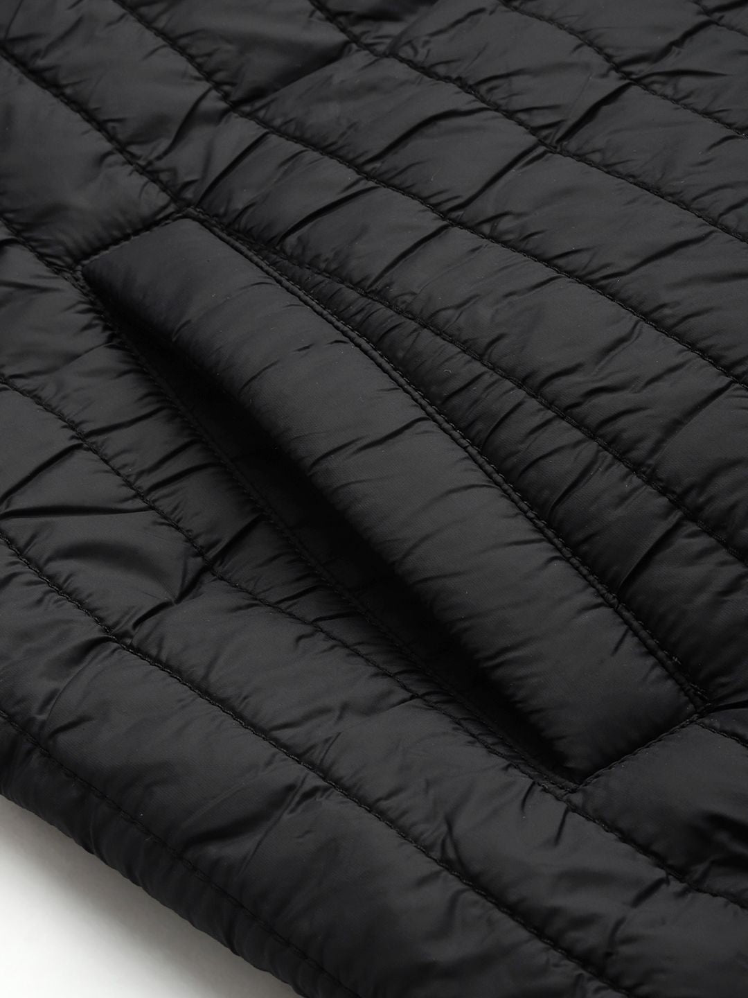 Being Human Mock Neck Padded Jacket