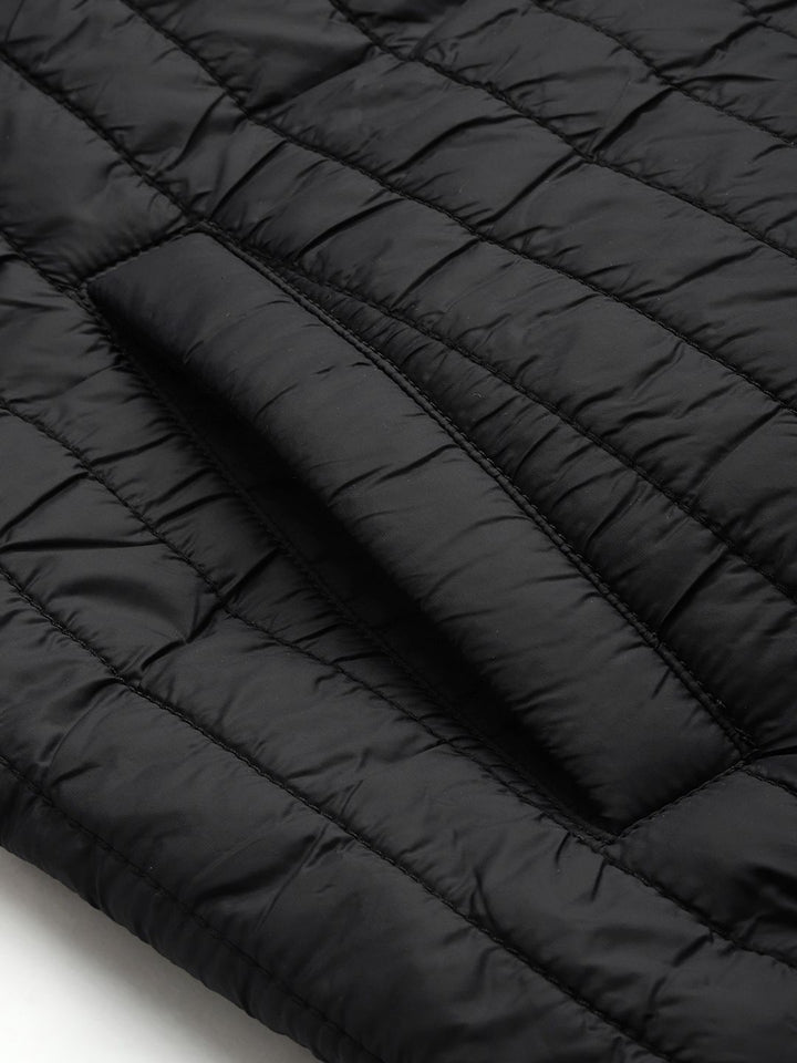 Being Human Mock Neck Padded Jacket