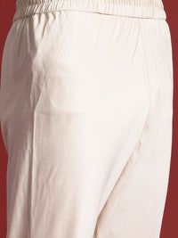 Anouk Men Printed Regular Kurta with Churidar