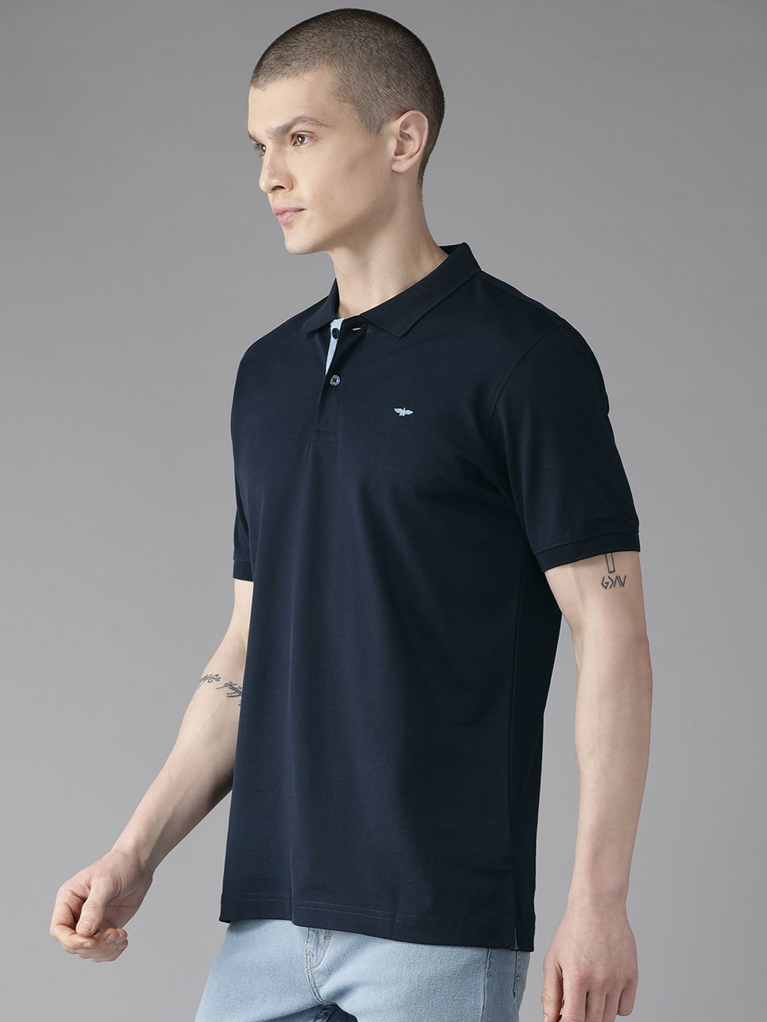 Park Avenue Play Collection Polo Collar Pure Cotton T-shirt