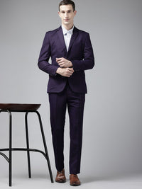 Park Avenue bertelur Lapel Collar Slim Fit 2 Piece Formal Suit