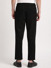 THE BEAR HOUSE Men Relaxed Loose Fit Pleated Regular Trousers