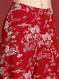 Anouk Ethnic Motifs Printed Regular Kurta with Palazzos