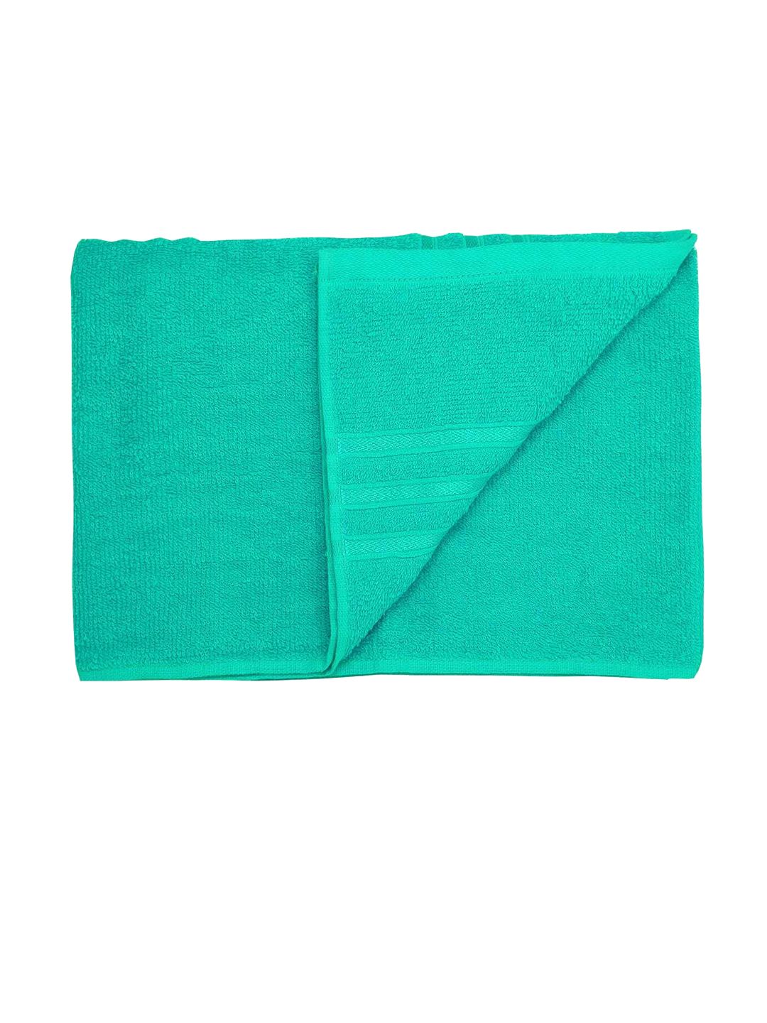 MYTRIDENT Green 400GSM Pure-Cotton Bath Towel