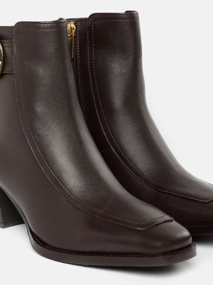 Lino Perros Women Mid-Top Block Heeled Regular Boots