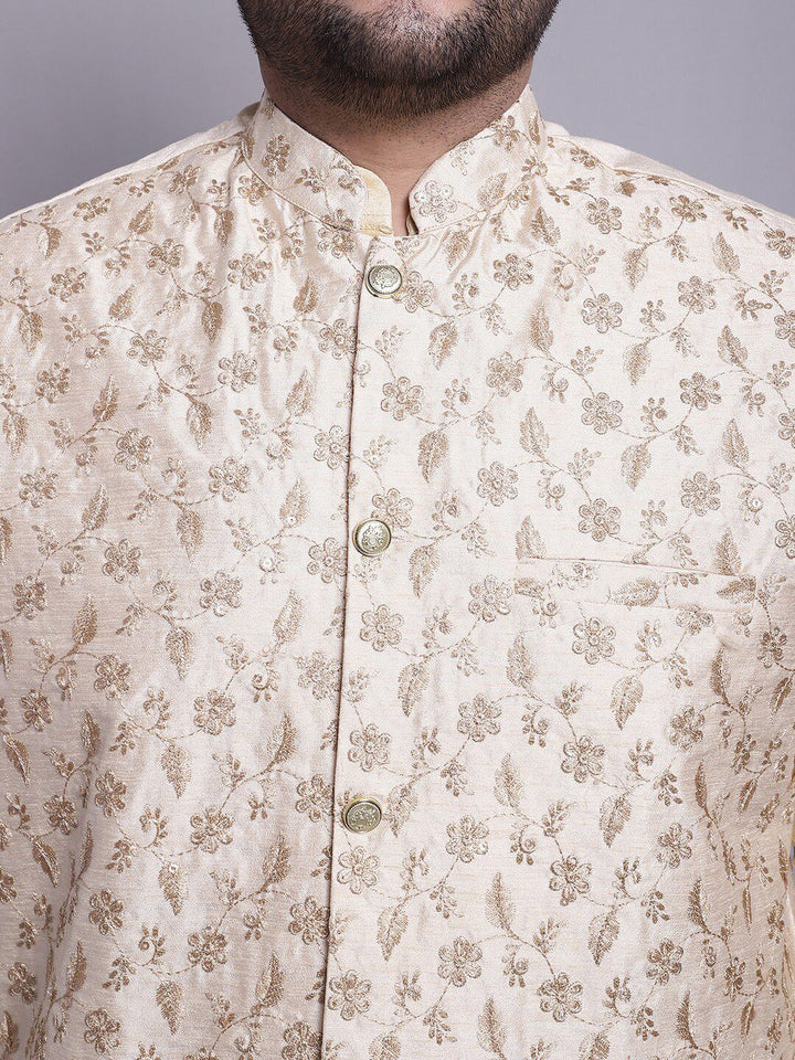 SOJANYA PLUS Kurta With Pyjamas & Nehru Jacket
