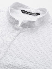 See Designs Men Embroidered Chikankari Kurta with Pyjamas