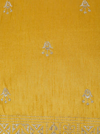 HOSTA HOMES Yellow & Gold-Toned 2 Pieces Ethnic Motifs Square Cushion Covers