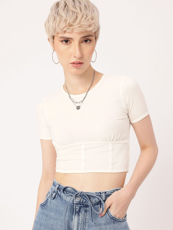 DressBerry K-City Style Corset Crop Top