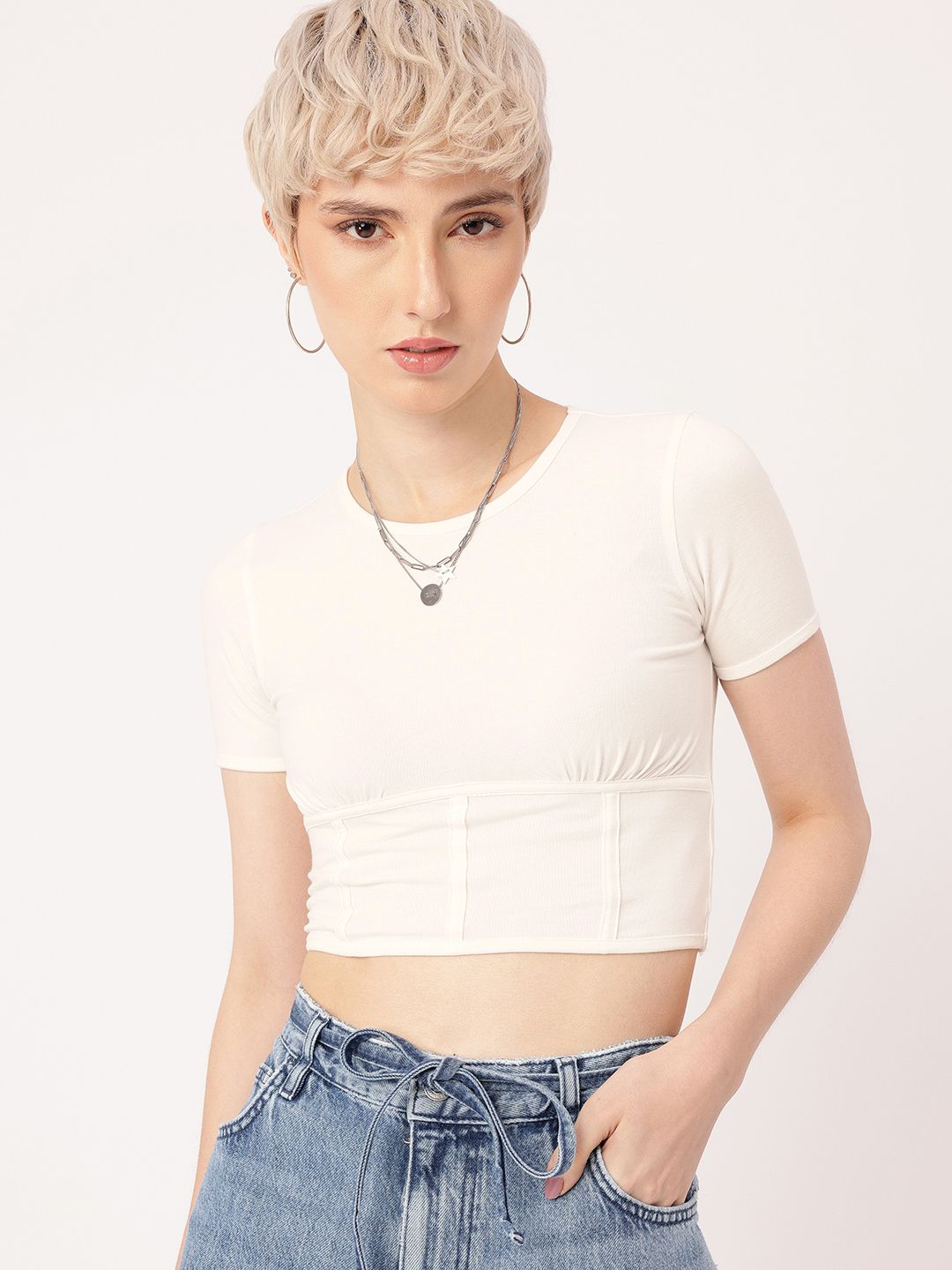 DressBerry K-City Style Corset Crop Top