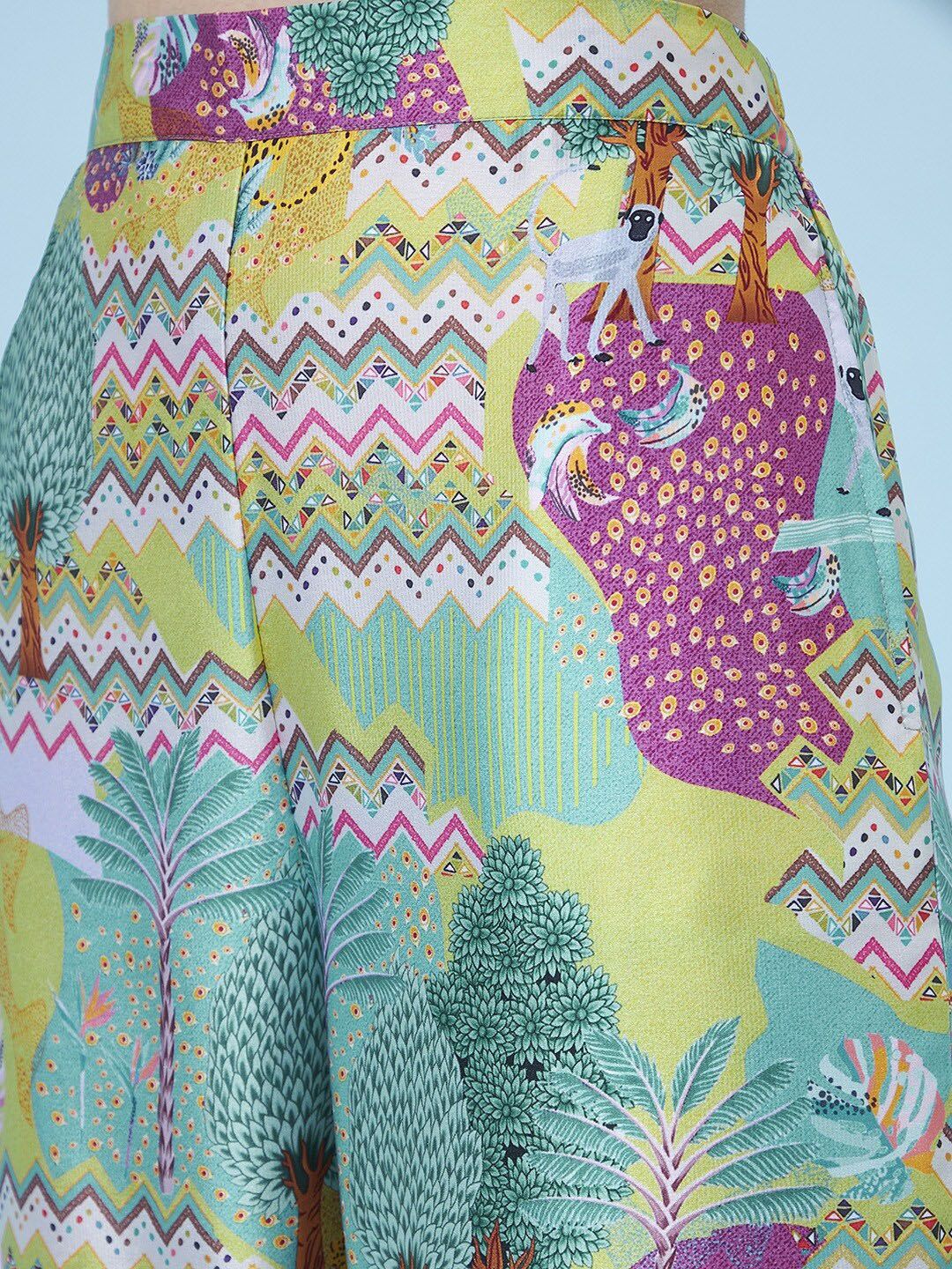 Athena Women Tropical Printed Co-Ords
