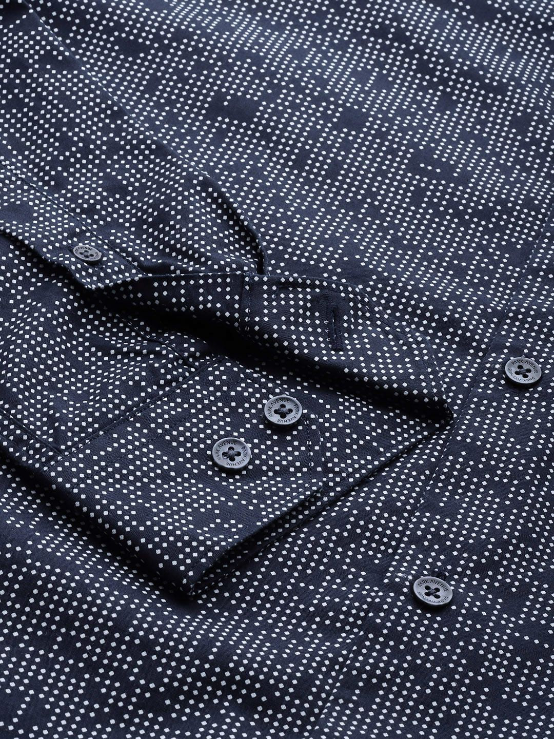 Park Avenue Men Slim Fit Pure Cotton Printed Casual Shirt