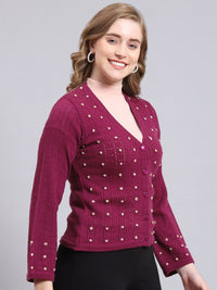 Monte Carlo Self Designed Woollen Cardigan