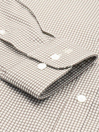 Raymond Slim Fit Checked Pure Cotton Formal Shirt