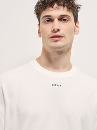 THE BEAR HOUSE Men Graphic Printed Round Neck Cotton Oversized T-shirt