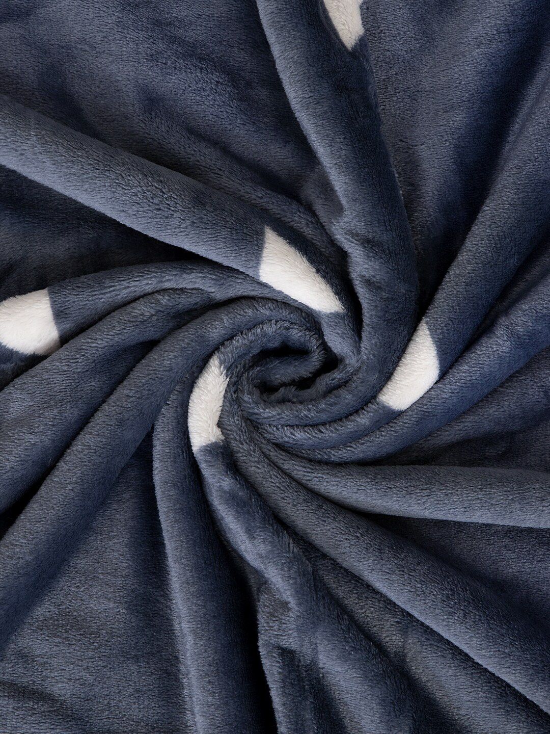 Cortina Grey Geometric AC Room 210 GSM Single Bed Blanket