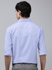 Park Avenue Slim Fit Self Designed Formal Shirt