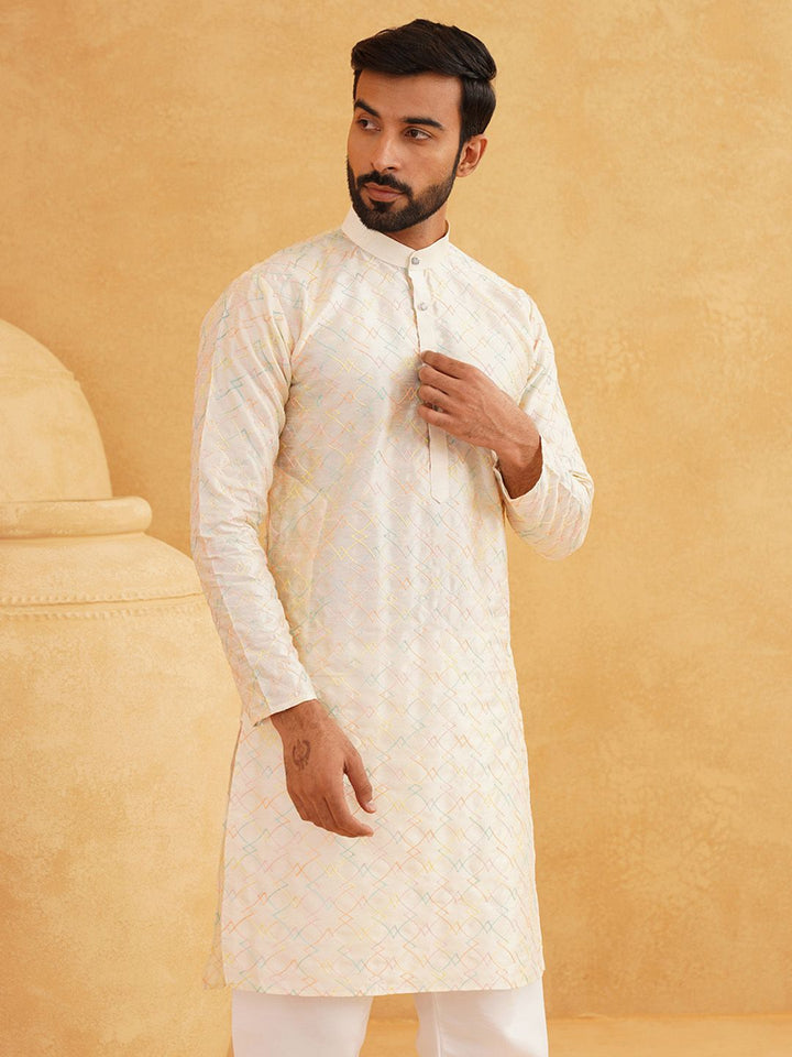 SOJANYA Kurta Kolar Mandarin Bersulam