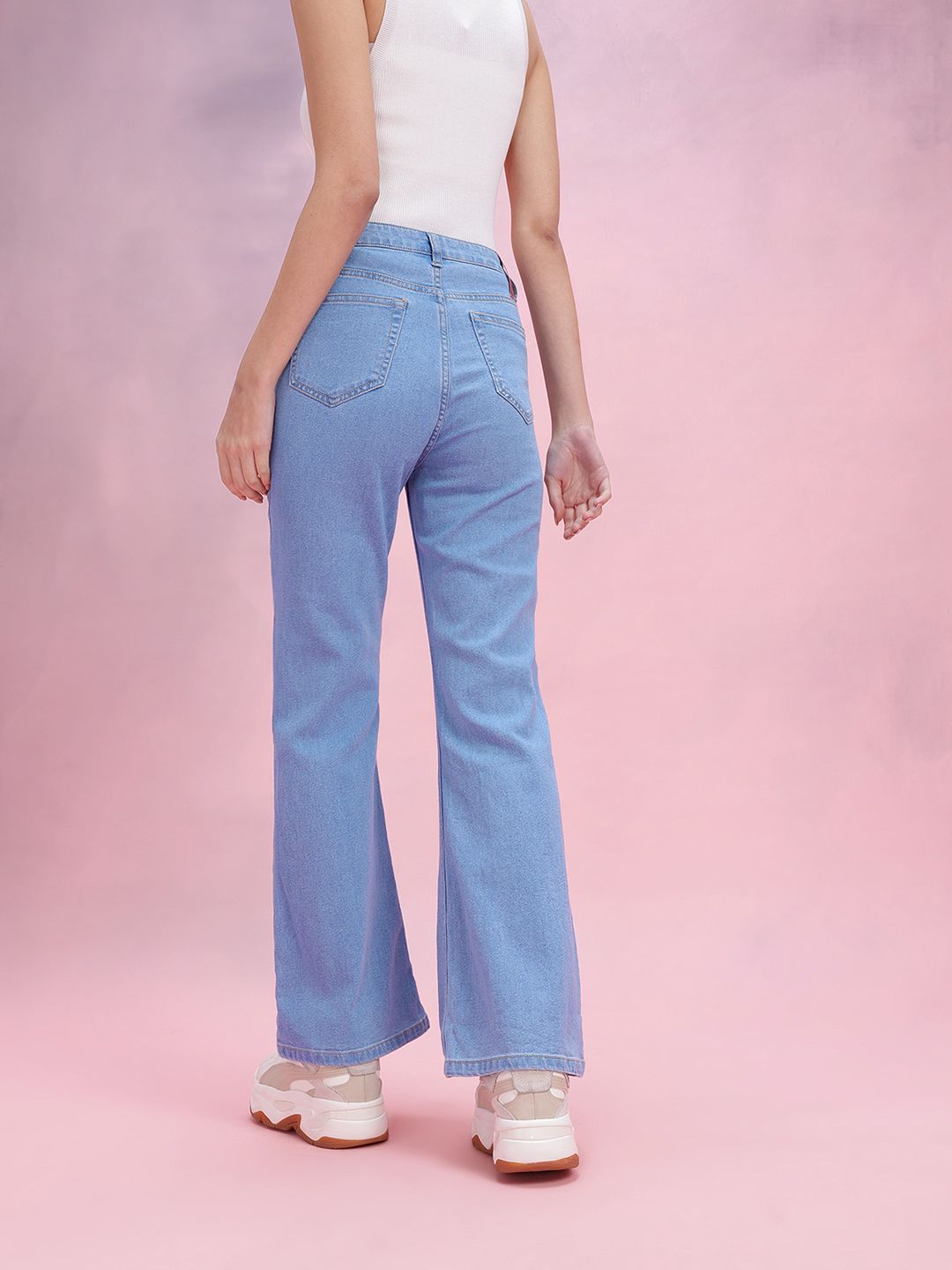 DressBerry Women Bootcut High-Rise Stretchable Jeans