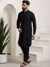 SOJANYA Kolar Baju Lengkung Labuh Pathani Kurta bersama Salwar