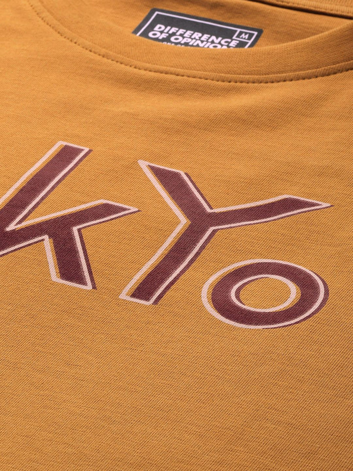 Difference of Opinion Pure Cotton Printed T-shirt