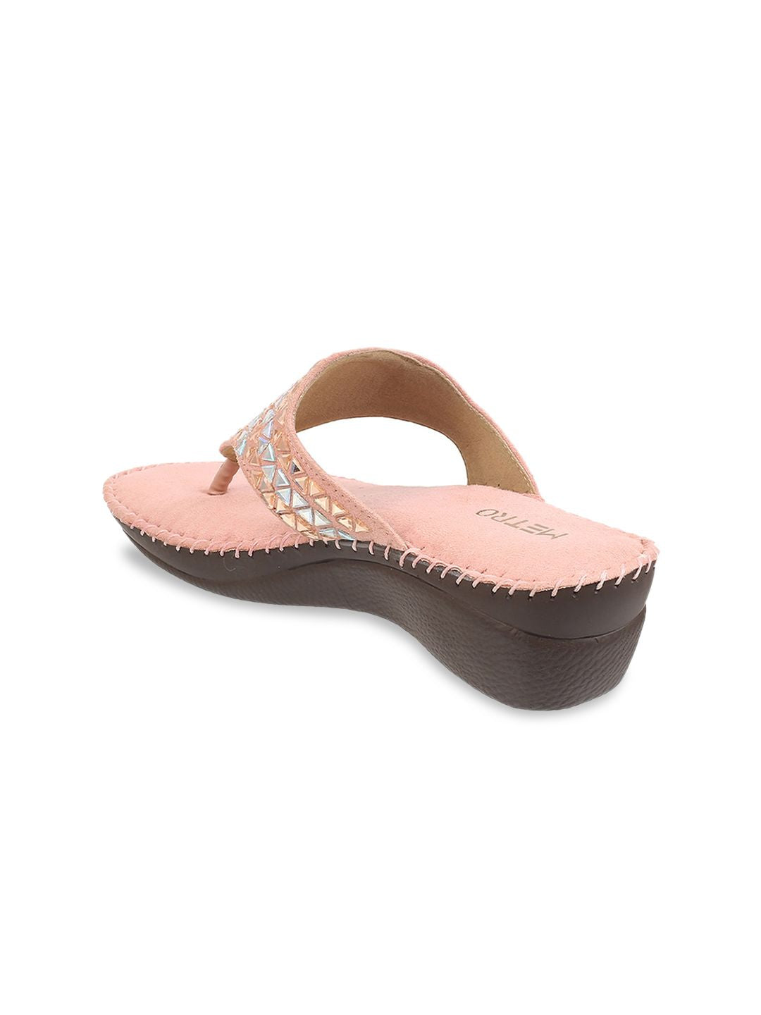 Metro Embellished Comfort Heels