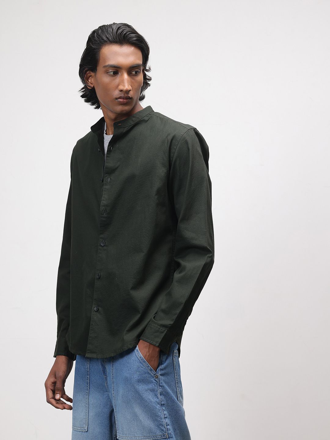 ether Pure Cotton Casual Shirt