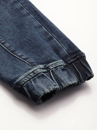 Being Human Men Heavy Fade Stretchable Joggers