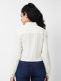 SPYKAR Women Opaque Striped Casual Shirt